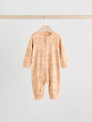 Blue/Green Baby Two Way Zip Footless Sleepsuits 5 Pack (0mths-3yrs) - Image 4 of 17