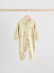 Blue/Green Baby Two Way Zip Footless Sleepsuits 5 Pack (0mths-3yrs) - Image 7 of 17