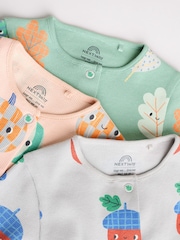 Grün - Fußlose Baby-Schlafanzüge, 3er-Pack (0 Monate–3 Jahre) - Bild 8 von 16