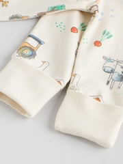 Blue Baby Embroidered Sleepsuits 3 Pack (0-2yrs) - Image 14 of 15