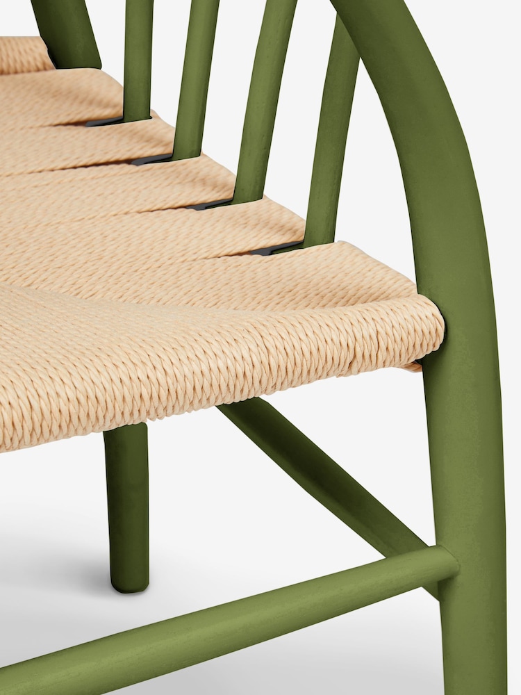 Jasper Conran London Set of 2 Green Bray Dining Chairs - Image 7 of 7 Jasper Conran London Set of 2 Green Bray Dining Chairs - Image 7 of 7