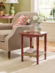 Nina Campbell Red Alder Side Table - Image 1 of 3