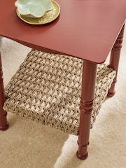 Nina Campbell Red Alder Side Table - Image 2 of 3