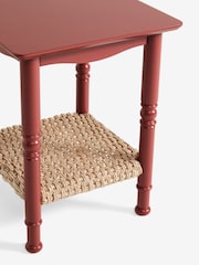 Nina Campbell Red Alder Side Table - Image 4 of 6