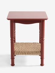 Nina Campbell Red Alder Side Table - Image 6 of 6