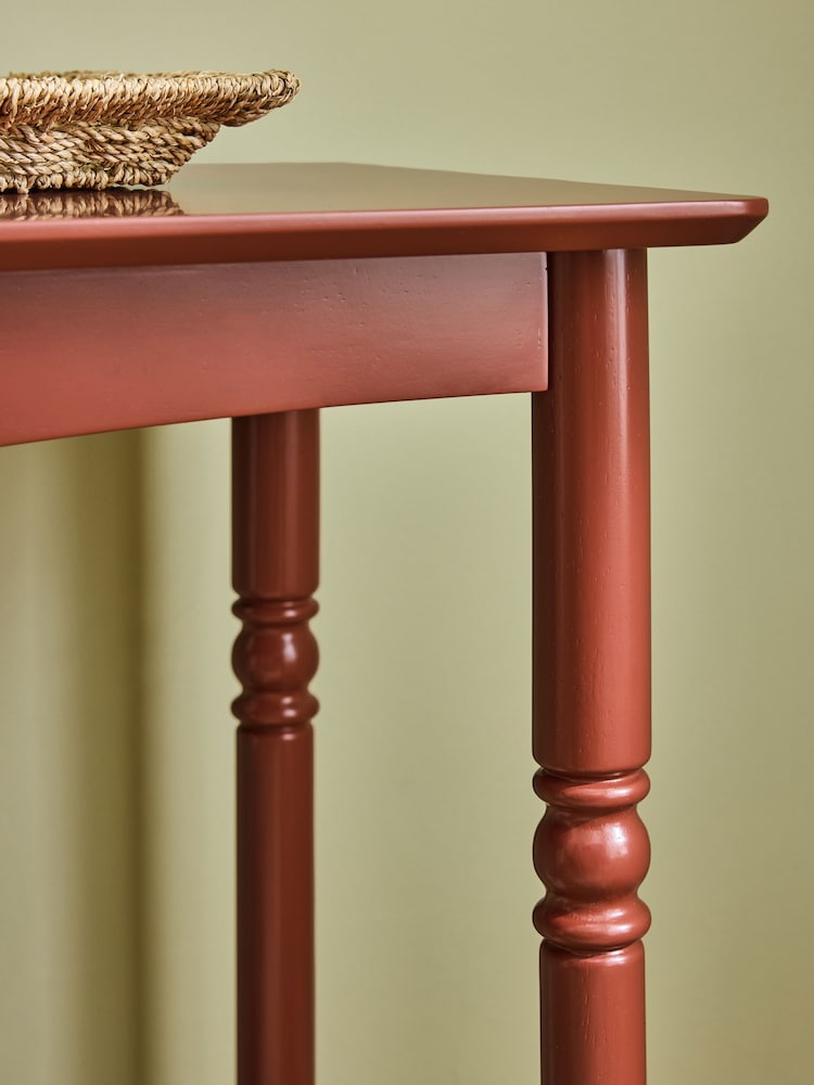 Nina Campbell Red Alder Console Table - Image 3 of 3