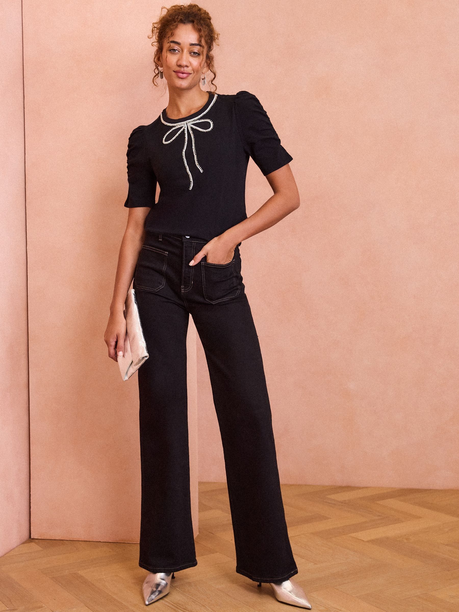 ELIN(エリン) / 2018ss/Jersey back bow top/長袖カットソー/38
