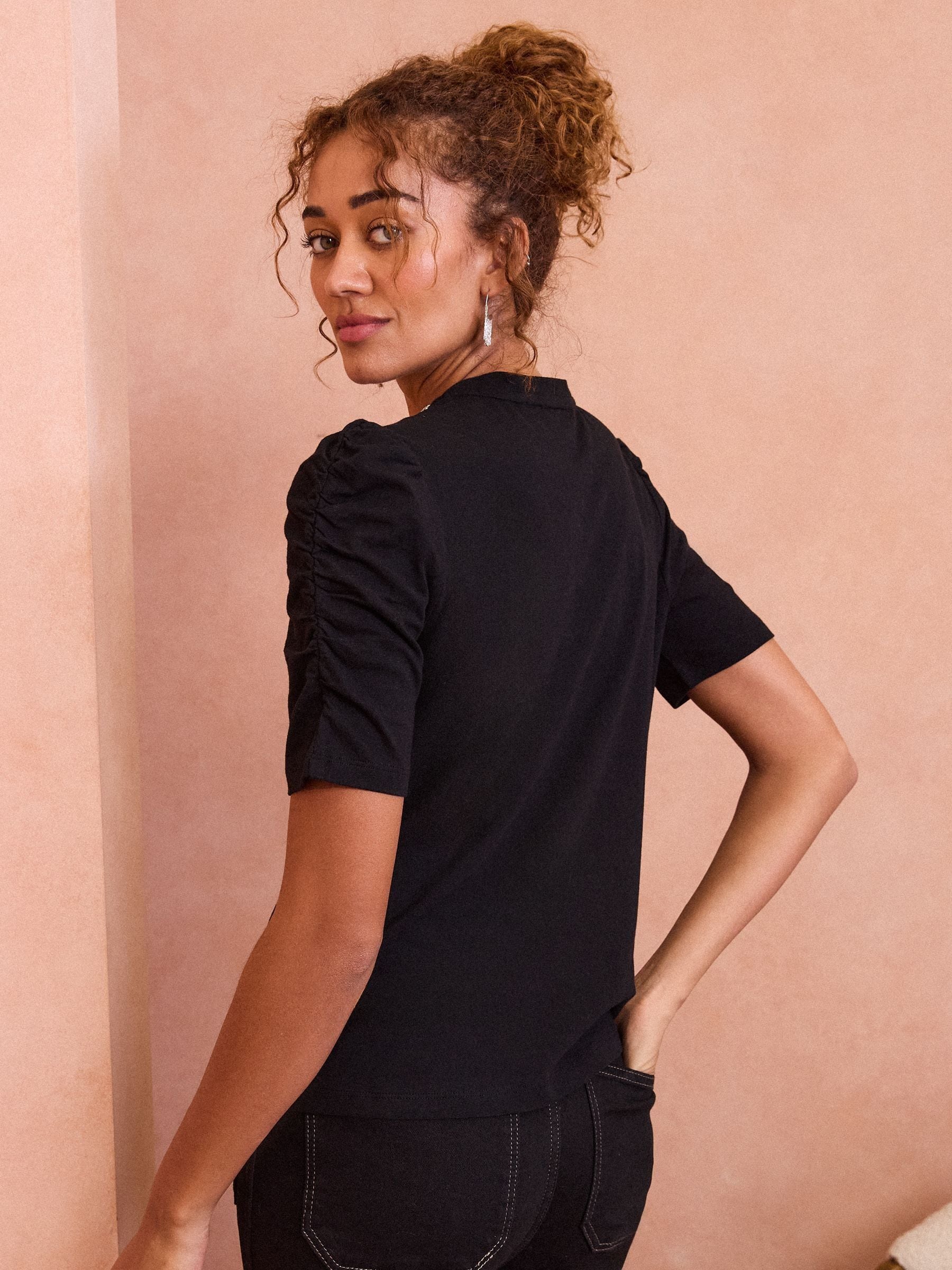 ELIN(エリン) / 2018ss/Jersey back bow top/長袖カットソー/38