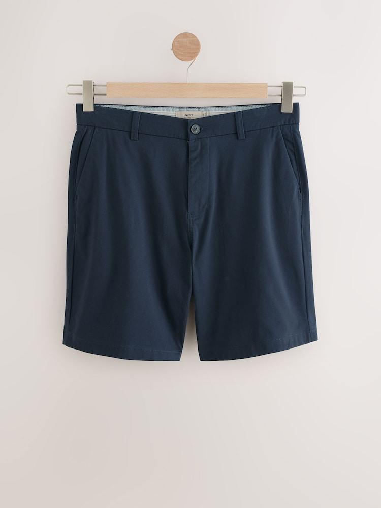 Multi - Coupe fine - Lot de 4 shorts chino stretch - Image 11 of 15