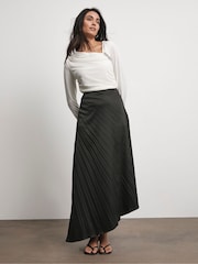 Joanna Hope Jersey Top With Brooch - Image 1 of 4