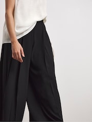 Joanna Hope Ultra Pleated Black Trousers - Image 4 of 4
