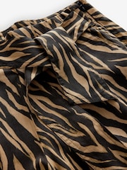 Animal Tie Waist Wide Leg Trousers - Image 3 of 3