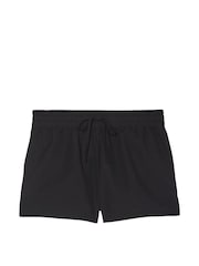 Victoria's Secret Black Linen Cover Up Shorts - Image 3 of 3