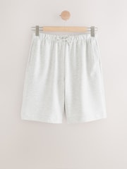 self. Grey Lightweight Sweat Shorts - Image 10 of 12