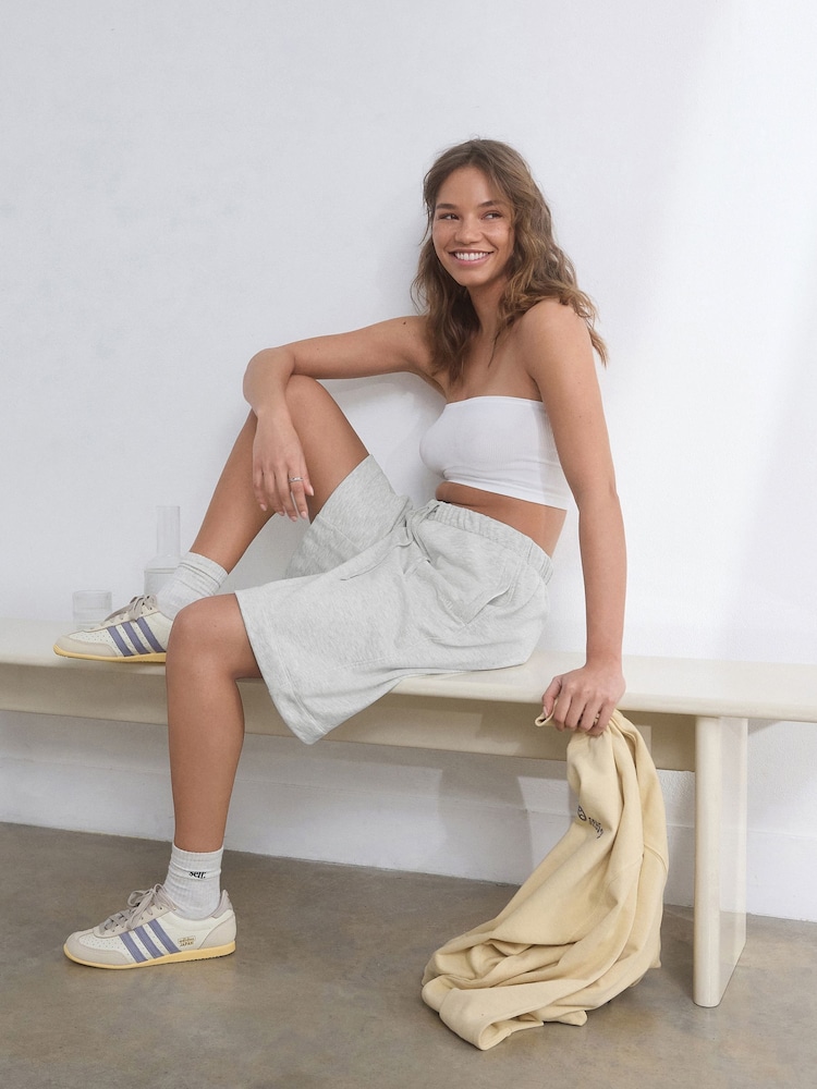 self. Grey Lightweight Sweat Shorts - Image 3 of 12