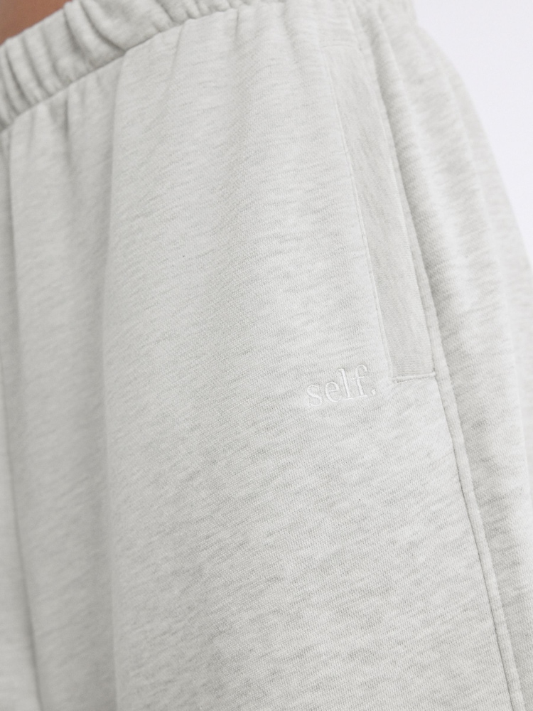 self. Grey Lightweight Sweat Shorts - Image 9 of 12
