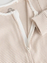 Neutral Baby Two Way Zip Sleepsuits 4 Pack (0-2yrs) - Image 13 of 17