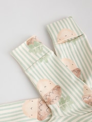 Cream Baby Two Way Zip Footless Sleepsuits 3 Pack (0mths-3yrs) - Image 11 of 12