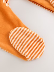 Orange Halloween Velour Pumpkin Dress Up Baby Sleepsuit (0mths-2yrs) - Image 11 of 12