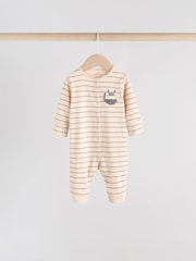 Neutral Baby Footless Character Sleepsuits 3 Pack (0mths-3yrs) - Image 4 of 13