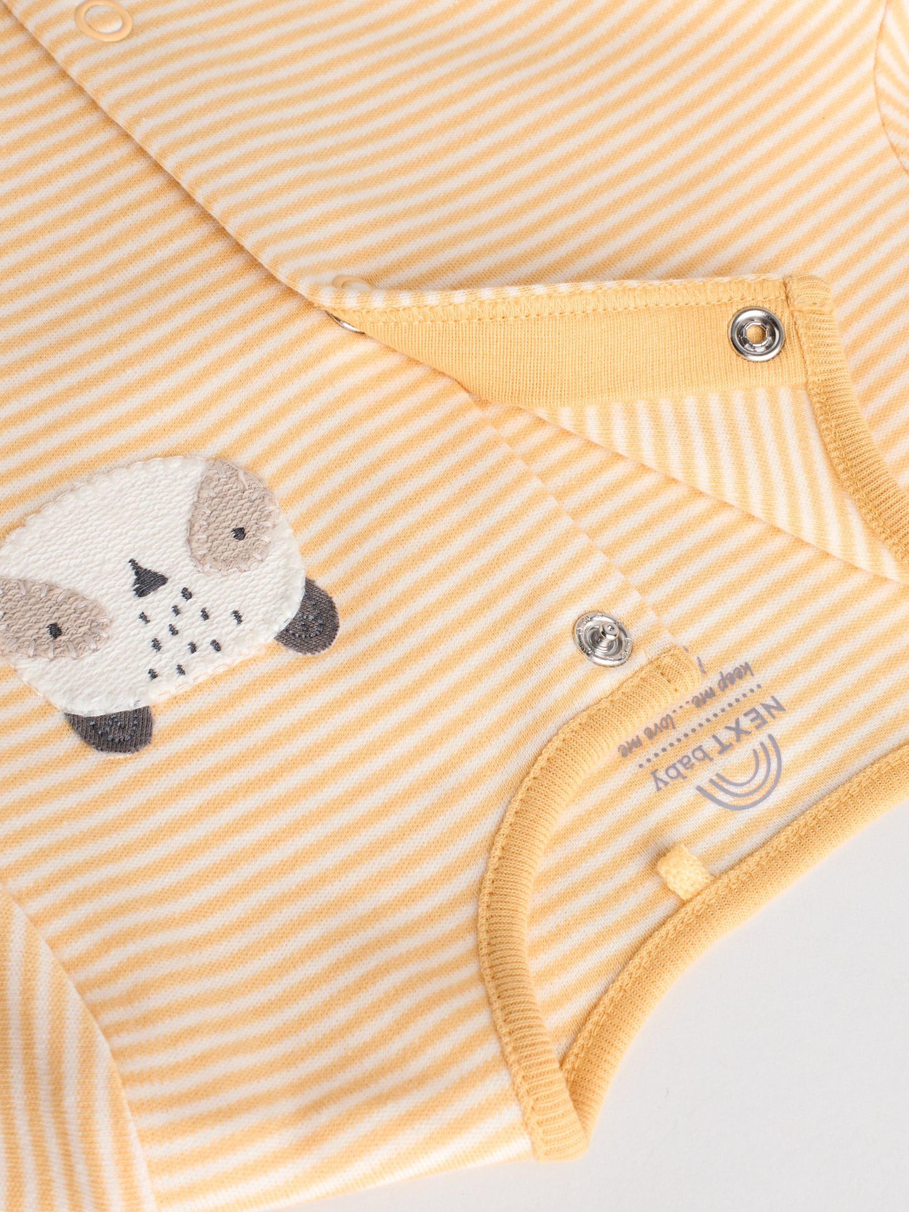 Przeglądaj Neutralny - Zestaw 3 pajacyków niemowlęcych bez