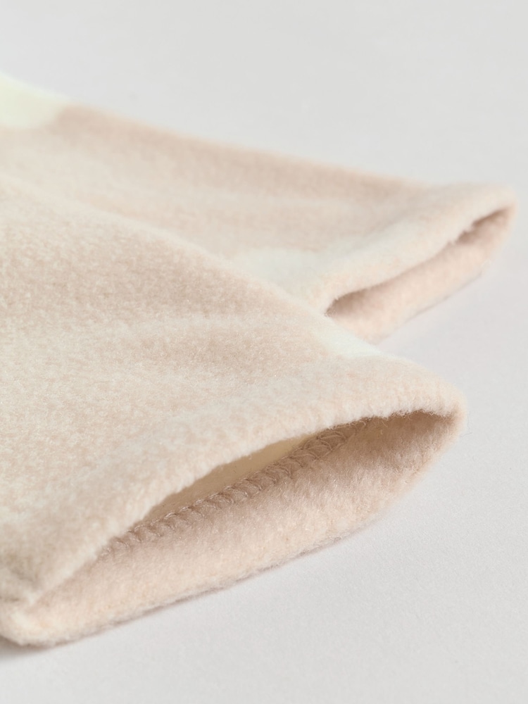 Neutral Baby Micro Fleece Two Way Zip Sleepsuits 2 Pack - Image 1 of 4