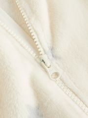 Grey Baby Milk Fleece Sleepsuit - Image 5 of 6