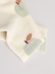 Sage Green Baby Micro Fleece Two Way Zip Sleepsuits 2 Pack - Image 9 of 12