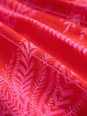 Red/Pink Print Palazzo Trousers - Image 6 of 7