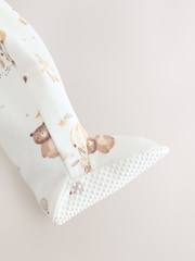 Cream Baby Two Way Zip Fleece Lined Sleepsuit - Image 7 of 7