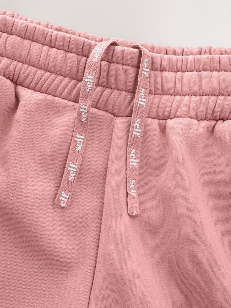 self. Pink Wide Leg Joggers - Image 8 of 8