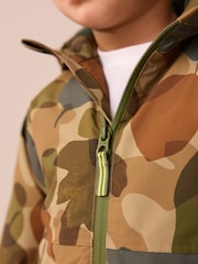 Khaki/Camouflage - Wasserdichter, warmer, gefütterter Mantel (3 M. –7 J.) - Bild 3 von 13
