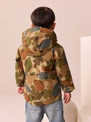 Khaki/Camouflage - Wasserdichter, warmer, gefütterter Mantel (3 M. –7 J.) - Bild 4 von 13