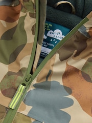Khaki/Camouflage - Wasserdichter, warmer, gefütterter Mantel (3 M. –7 J.) - Bild 9 von 13