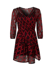 Joe Browns Open Weave Mock Wrap Tunic and Cami Top - Bild 5 von 5