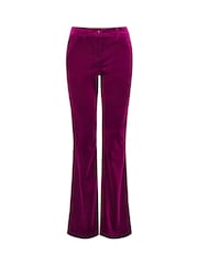 Joe Browns Velours-Kombihose mit ausgestelltem Bein - Bild 6 von 6