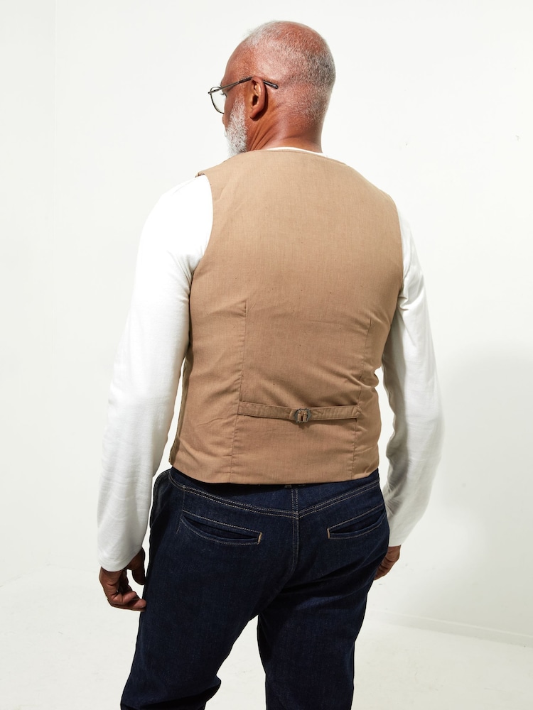 Joe Browns Gilet Washed Chunky Velours côtelé - Image 4 of 6