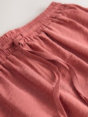 Dusky Pink Sports Shorts With Contrast Stripe - Image 8 of 8