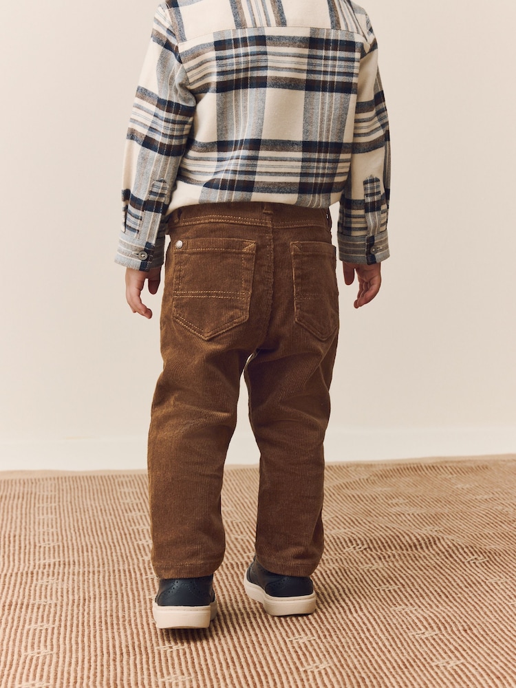 Tan Brown Corduroy Trousers (3mths-7yrs) - Image 2 of 9