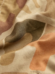 Khaki Camo Dino Print Lined Cargo Trousers (3mths-7yrs) - Image 8 of 10