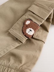 Tan Brown Bear Cargo Trousers (3mths-7yrs) - Image 3 of 5