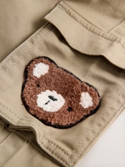 Tan Brown Bear Cargo Trousers (3mths-7yrs) - Image 4 of 5