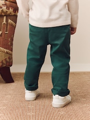 Green Stretch Chino Trousers (3mths-7yrs) - Image 2 of 3