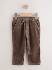 Brown Corduroy Pull On Trousers (3mths-7yrs) - Image 5 of 8