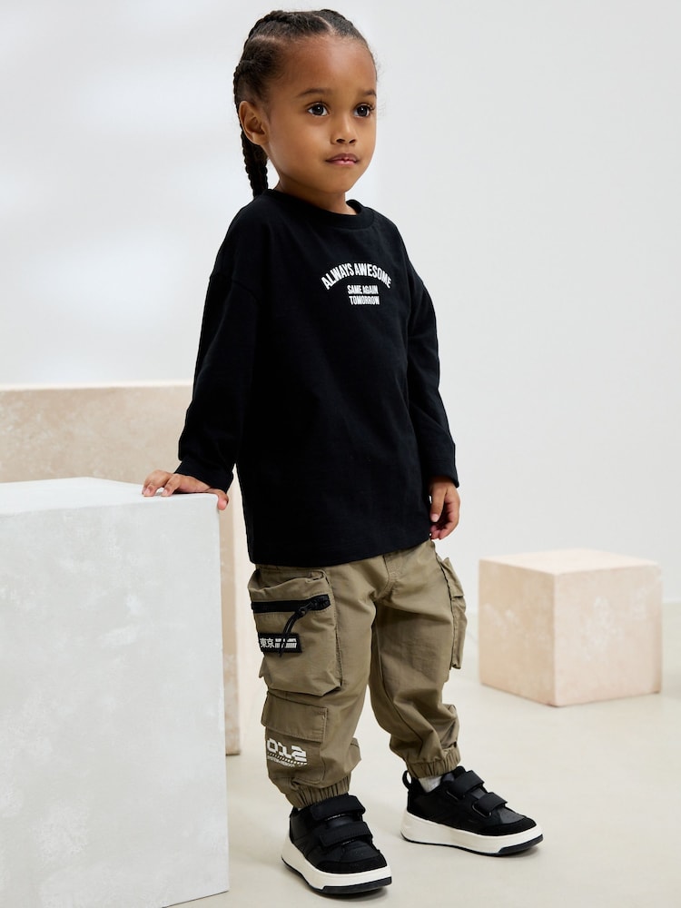 Marrón topo - Pocket Cargo Trousers (3mths-7yrs) - Imagen 2 de 11