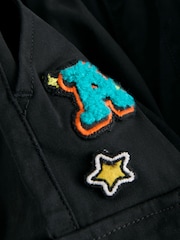 Black Varsity Cargo Trousers (3mths-7yrs) - Image 7 of 9