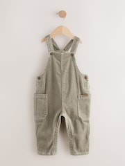 Sage Green Corduroy Dungarees (3mths-7yrs) - Image 4 of 7