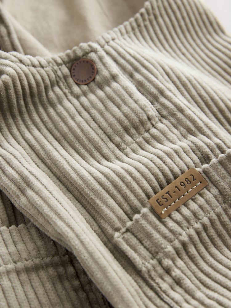 Sage Green Corduroy Dungarees (3mths-7yrs) - Image 7 of 7