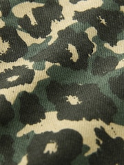 Green Leopard Print Pull On Wide Trousers (3mths-7yrs) - Image 12 of 12
