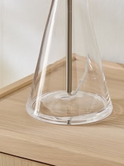 Sosandar Silver Glass Cone Table Lamp - Image 5 of 7